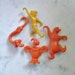 The Jungle Book Collectible Toys, Set of Four, 1960s Disney Fun - Mowgli, Kaa, Baloo and Lucky