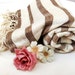 Best Quality Brown Stripe Eco Friendly Bamboo PESHTEMAL Hand Woven Turkish Bath,Beach,Spa,Yoga,Pool Towel