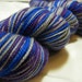 Superwash Merino Self-Striping Fingering Weight - Penelope Sock - In the Atmosphere