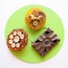 3 Vintage Buttons Shabby Chic Broken and Beat up