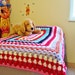 Crochet Multi-Color Toddler Afghan / Comforter