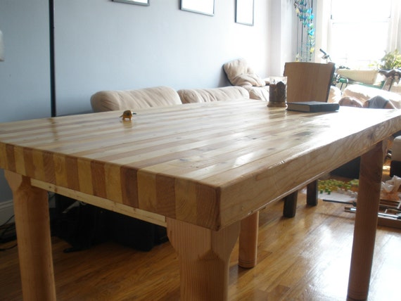 Butcher Block Dining Table   Il 570xN.159010420 