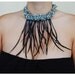 Vintage French Art Deco Glamorous Pearl Feather Choker Necklace Reserved for melliemel10