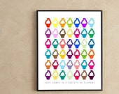 Items similar to Love Comes In A Variety Of Flavors - Print on Etsy