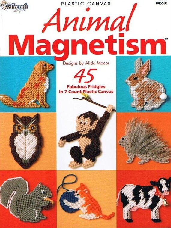 ANIMAL Plastic Canvas Pattern BOOK