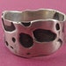 HERMINE MILCH Sterling Silver Modernist Mid-Century Band Ring