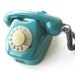 RETRO Phone Rotary Turquoise Vintage Collect Soviet 1971
