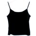 90's velvet cropped tank