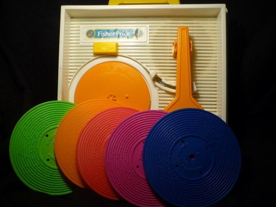 fisher price retro music box record player