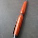 Wood Mechanical Pencil, Fancy Slimline Style, Padauk with Gun Metal Accents and Gift Box