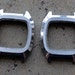 Vintage Digital Watch Case parts -- set of 2