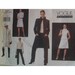 Mod Style Coat Pattern, Zipper Front, Jacket, Top, Skirt, Fitted Dress, Pants, Vogue Wardrobe No. 2471 UNCUT Size 6, 8, 10