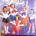 Sailor Moon Costume Pattern Halloween Costume McCalls No. 7859 Girls Size 10-12 Chest 28.5-30")