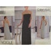 Calvin Klein Evening Gown Pattern Strapless, Cross Back Straps, or Narrow Straps, Vogue American designer No. 2276 UNCUT Size 6 8 10