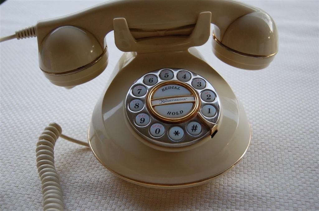 Vintage Princess Style Landline Phone by Microtel