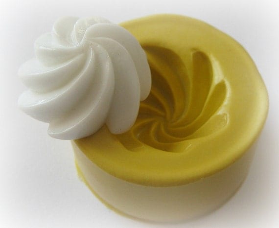 Fake Frosting Miniature Whipped Cream Mold Silicone Cupcake Fake Frosting Miniature Whipped Cream Mold Silicone Cupcake