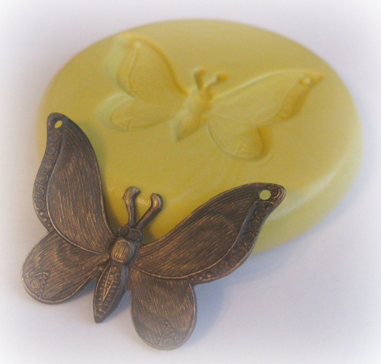 Butterfly Mold Mould Resin Clay Fondant Victorian Jewelry