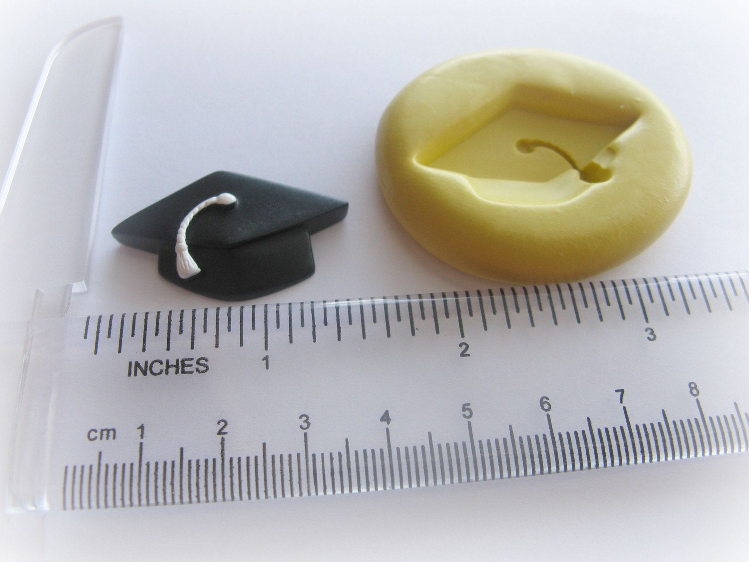 Graduation Hat Silicone Mold DIY Clay Resin Fondant Molds