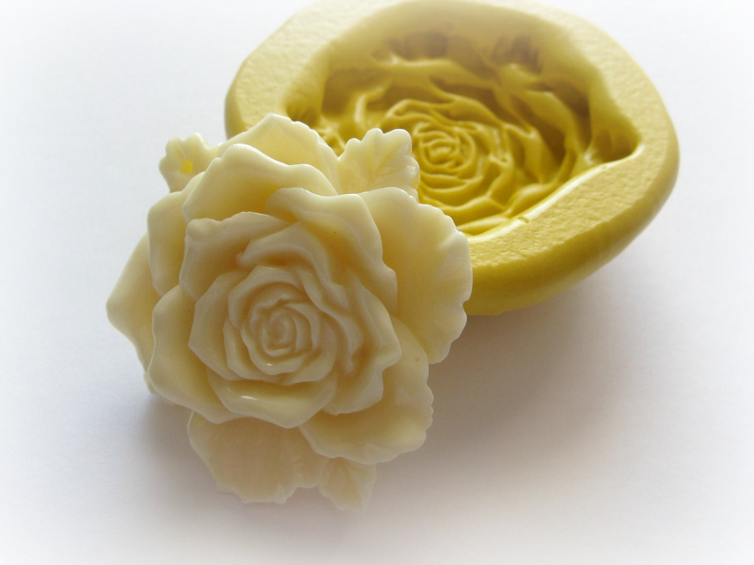 Large Rose Spring Flower Mold Silicone Large Flowers Mould