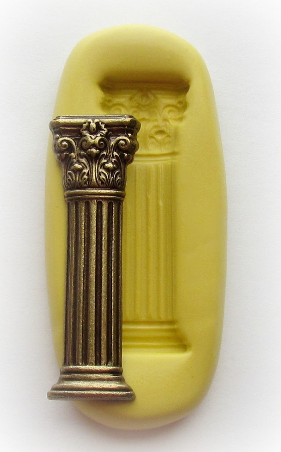 Fondant Mold Roman Pillar Column Mold Silicone Resin Clay PMC