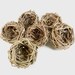 Bird Nest Grass 3 1/2-4 Inch Hand Made Set of 6