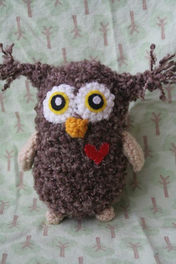 brown owl stuffed animal