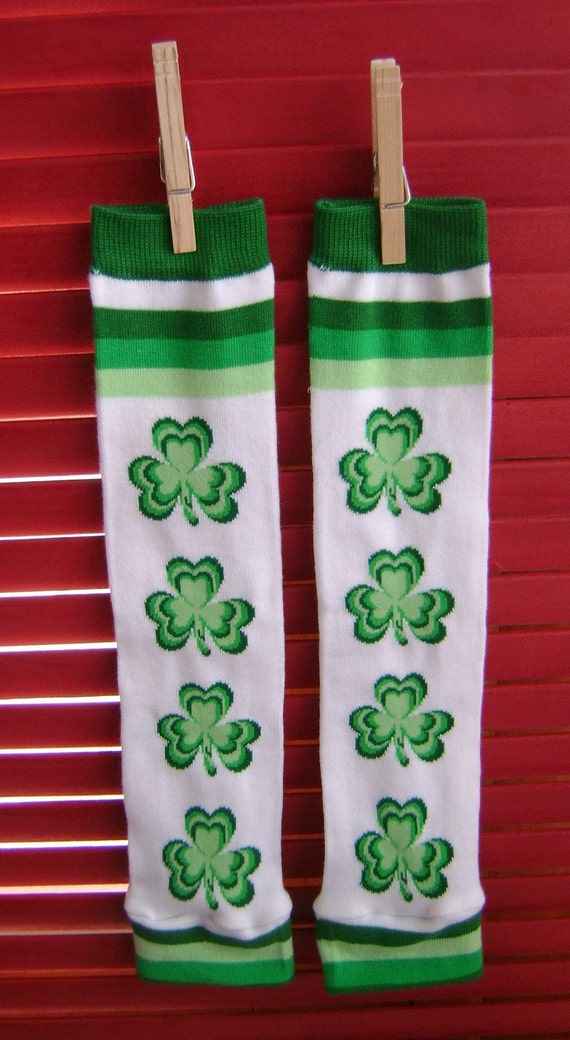 st patricks day leg warmers for woman