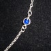 Vintage Sarah Coventry Silver & Blue Necklace