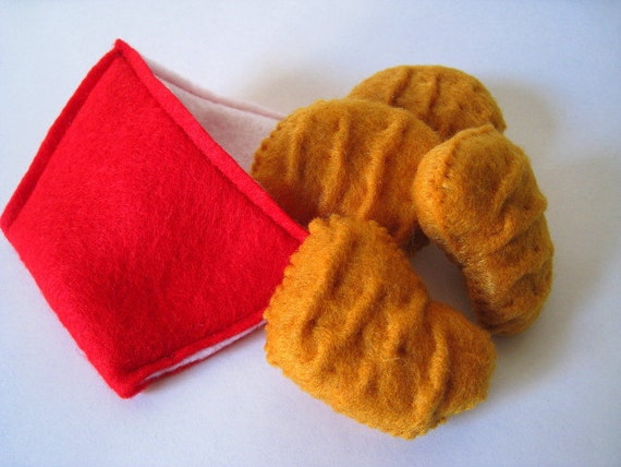 chicken nugget plush