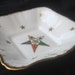Vintage Masonic OES Order of the Eastern Star Square Candy dish, 22K gold trim stars Freemasons Royal Stafford Bone China England