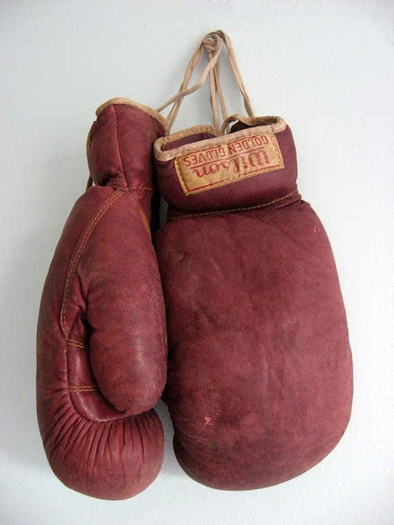 Vintage Wilson Boxing Gloves