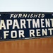 Vintage Apartment for Rent Metal Sign