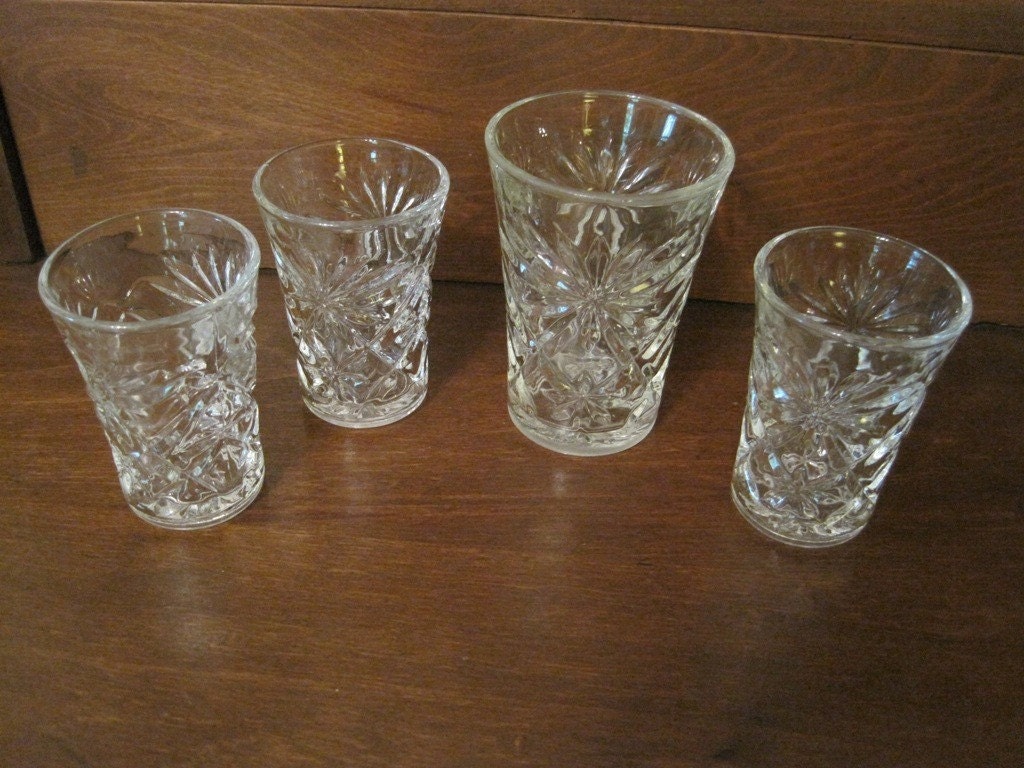 Anchor Hocking Early American Prescut Glassware