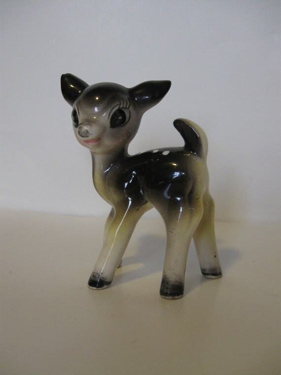 Vintage FAWN DEER Figurine Japan