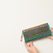 Vintage Ethnic Boho Sparkle Sequin and Bead Clutch Purse From India