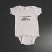 Baby onesie Loading Diaper Size 3-6 Months