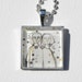 Reserved for Jet - Pendant Wearable Art mother and daughter necklace sisters