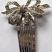 20 PERCENT OFF Vintage KTF Early Trifari Rhinestone Hair Comb Slider