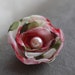 Make Your Own Fabric Flowers, Fabric Flower Tutorial, Fluffy Cabbage Rose, Jewelry Tutorial, diy Headband, Bridal Hair Flowers, Hair Wreath