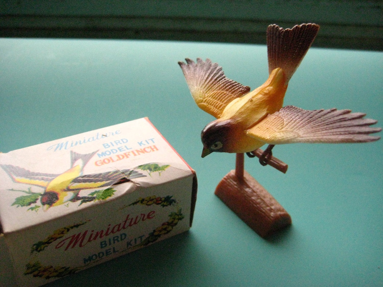 Vintage Miniature Bird Model Kits by MyRetroStuff on Etsy