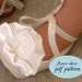 PDF Pattern - Satin Flower Baby Shoes