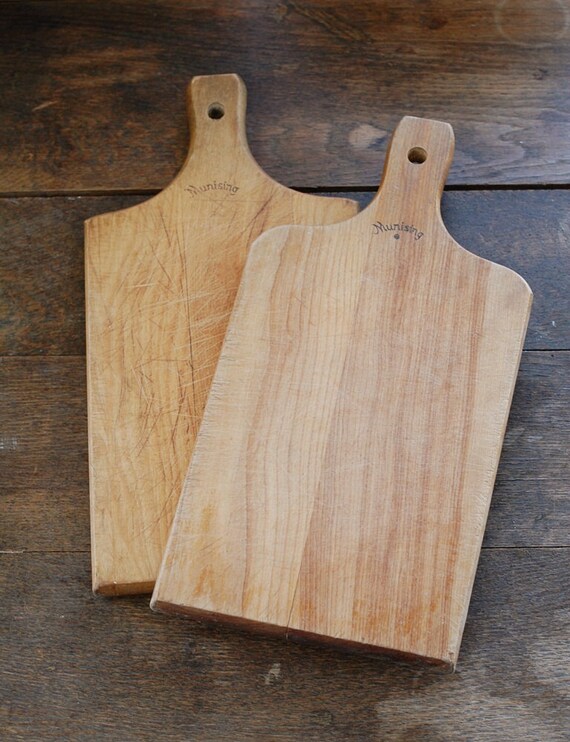 Pair of Antique Cutting Boards Munising