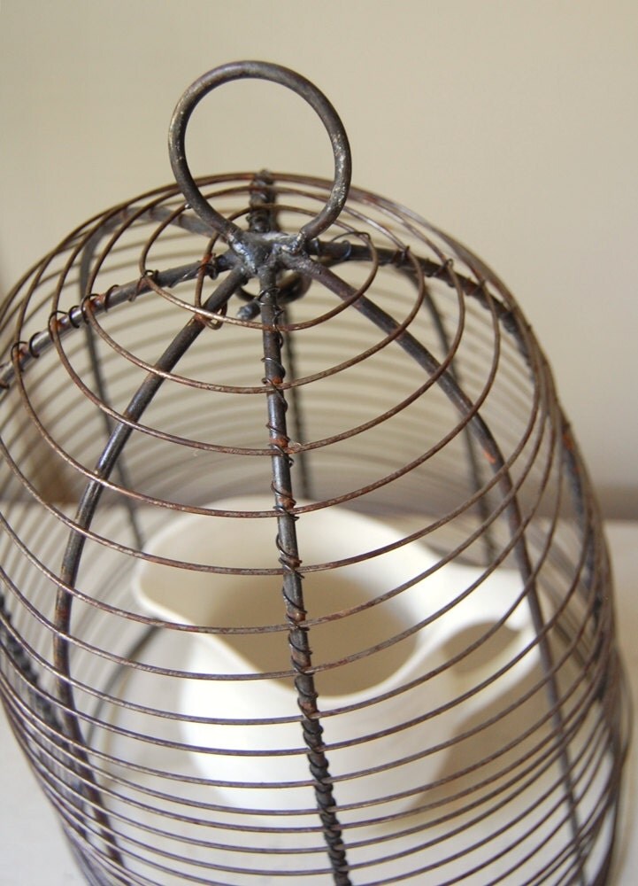 Vintage Wire Cloche
