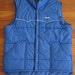 mens vintage KAWASAKI western insulated vest