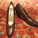 women's vintage yves saint laurent heels.