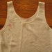 women's vintage floral silk tank top.