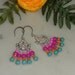 RESERVED---Colorful, Multi Gemstone, Silver EARRINGSFrom powerofgems
