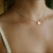 Four Leaf Clover Necklace Gold