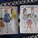 A Pair of Simplicity Girls Party Dress Patterns 7969 and 8171