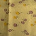 Reserved for Elizabeth...Vintage Cotton Fabric Dotted Swiss Rose Print over 3 Yards